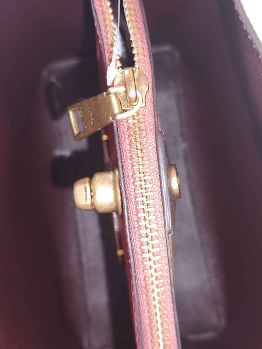 Coach Willow Bucket Bag - Candy Pink Multi - - Picture 4 of 5